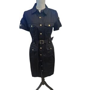 ⭐️ Women’s Calvin Klein Black Knee Length Dress. Size 10